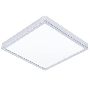 Eglo LED-Deckenleuchte Fueva 6 Chrom CCT 29 cm x 29 cm