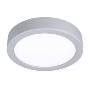 Eglo LED-Deckenleuchte Idun Ø 17 cm Silber