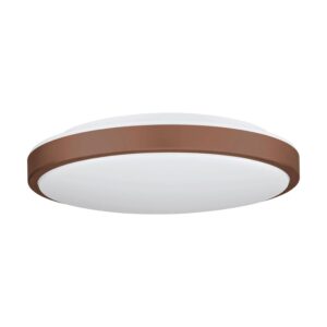 Eglo LED-Deckenleuchte Lezuza Ø 43 cm Mokka