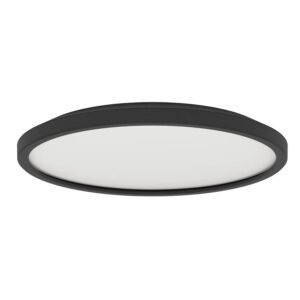 Eglo LED-Deckenleuchte Testara-E 4.000 K 3 cm x Ø 30 cm Schwarz
