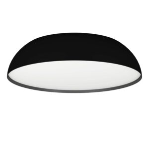 Eglo LED-Deckenleuchte Tollos-Z RGB/CCT Ø 55 cm Schwarz - Weiß