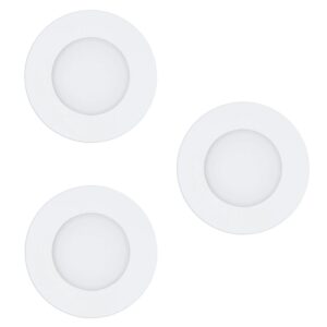 Eglo LED-Einbauleuchte Fueva-Z 3er Set Weiß Tunable White und RGB