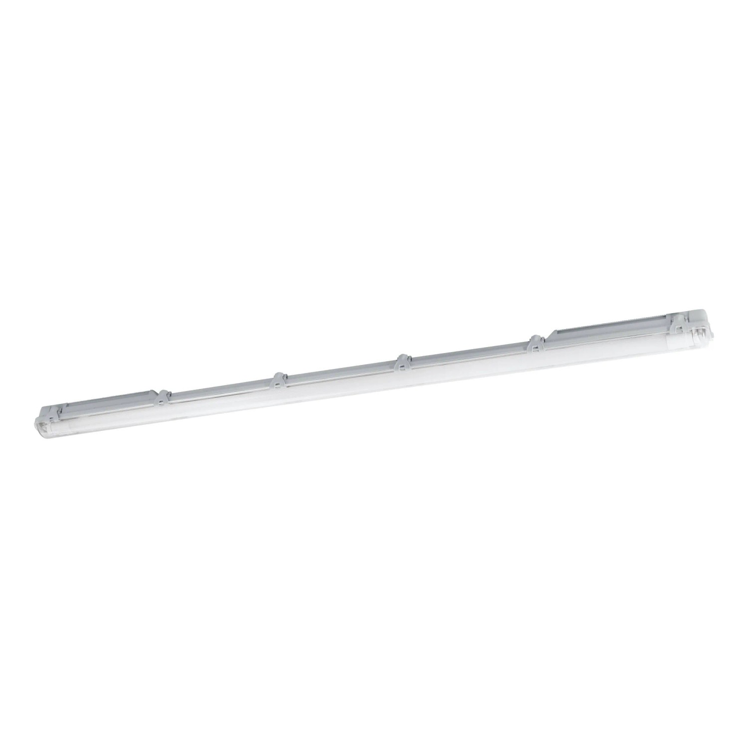 Eglo LED-Feuchtraumleuchte Basic 1-flammig 126 cm Grau