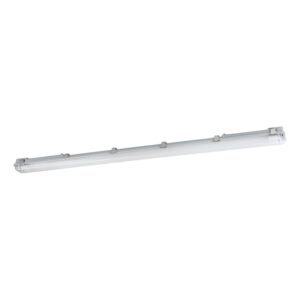 Eglo LED-Feuchtraumleuchte Basic Plus 2-flammig 126 cm Grau