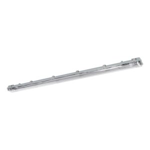 Eglo LED-Feuchtraumleuchte Basic Plus 2-flammig 156 cm Grau