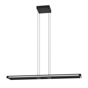 Eglo LED-Pendelleuchte Salvilanas-Z CCT 116 cm Schwarz - Weiß