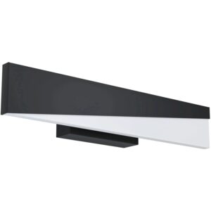 Eglo LED Wandleuchte Isidro Schwarz satiniert 9 W