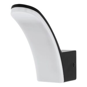Eglo LED Wandleuchte Laconella-E 3.000 K 18 cm x 7 cm Schwarz