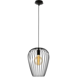 Eglo Pendelleuchte Newtown Schwarz Ø 27