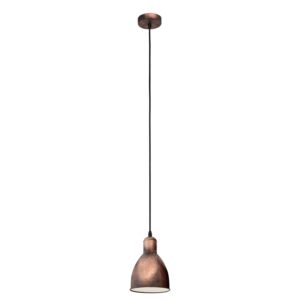 Eglo Pendelleuchte Priddy 1 Kupferfarben Ø 15