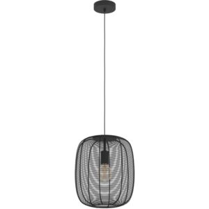 Eglo Pendelleuchte Rinroe 1-flammig 40 W Schwarz