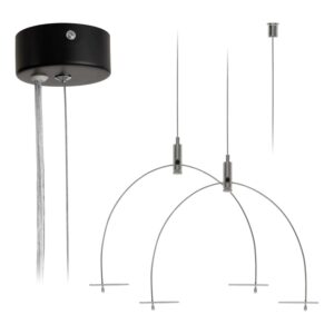 Eglo Seilabhängung-Set Suspension Schwarz