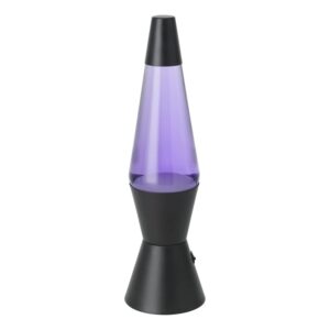 Eglo Tischlampe Lava Schwarz Violett Weiß 10