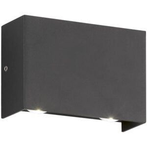Fischer & Honsel LED-Außenleuchte Nairobi Schwarz 8