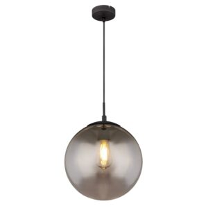 Globo Hängeleuchte Blama Schwarz Matt Ø 30 cm