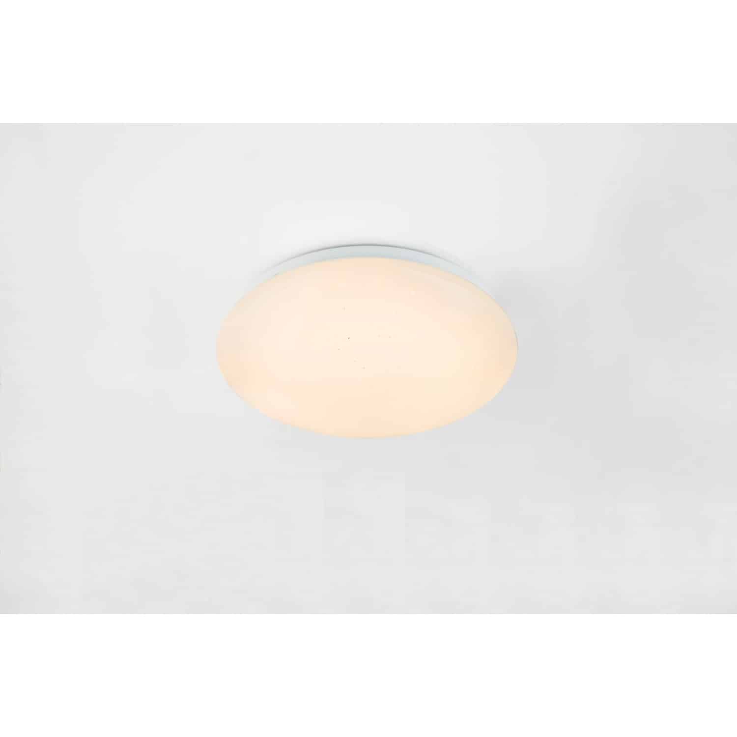 Globo LED-Deckenleuchte Atreju I Metall Weiß