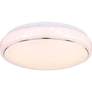 Globo LED-Deckenleuchte Kalle Metall Weiß