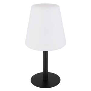 Globo Solarleuchte Metall RGBW 30 cm Schwarz Matt