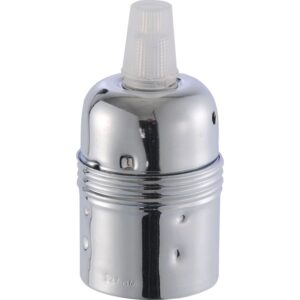 Just Light. Fassung E27 Silber