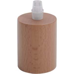 Just Light. Fassung E27/60 W in Holz-Natur