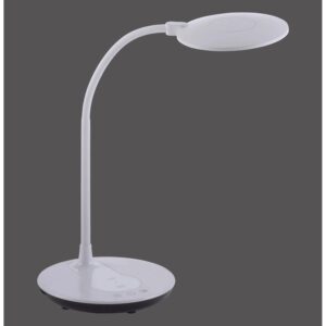 Just Light. LED-Tischleuchte Astrid Weiß H: 24 bis 53