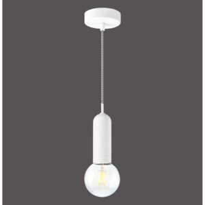 Just Light. Pendelleuchte Turn me 1-flammig Weiß