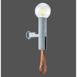 Just Light. Wandleuchte Turn me Beton H: 20