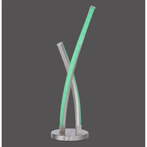 Just Light. smarte Leuchte LOLAsmart-Swing Stahlfarben 13 x 48