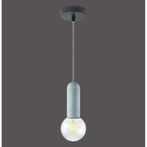 Just Light.Pendelleuchte Turn me 1-flammig Beton  10