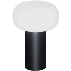 Konstsmide LED-Tischleuchte Antibes Schwarz ø 13 cm x 19 cm