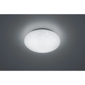 LED-Deckenlampe Putz Weiß 1-flammig 15 W 1500 Lm Sternenhimmel