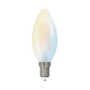 LUUMR LED E14 Smart Led LED E14-Leuchtmittel 10010118 in Weiß aus Glas E14