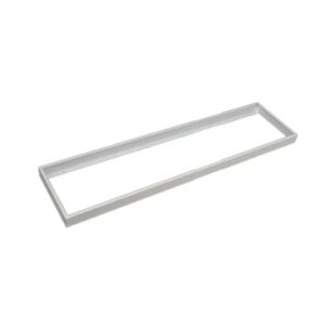 LUXULA Aufbaurahmen für LED-Panel 120x30cm Steckbar Weiß