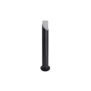 LUXULA Außenstandleuchte Schwarz GU10 Fassung IP54 Aluminium mit Erdspieß Höhe 52cm