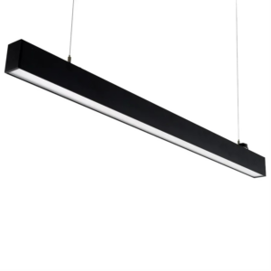 LUXULA LED Büroleuchte 3er-Set Tresenleuchte 30W 3600lm CCT Pendelleuchte 3000K 6500K Up Down Light UGR19 Schwarz