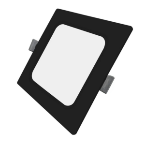 LUXULA LED Einbauleuchte 24W IP44-Geschützt 2400lm Lichtfarbe Einstellbar CCT 295x29mm Einbaustrahler Deckenspot Eckig Schwarz