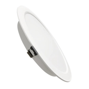 LUXULA LED Einbauleuchte 24W IP44-Geschützt 2400lm Lichtfarbe Einstellbar CCT Ø295x28mm Einbaustrahler Deckenspot Rund Weiß