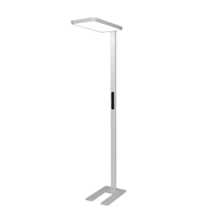 LUXULA LED Stehlampe Up/Down Bürolampe Weiß 100W 7000LM 4000K Neutralweiß UGR16 CRI98 Dimmbar