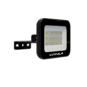 LUXULA LED Strahler 10W 950lm Außenstrahler IP65 IK06 Fluter mit Schnellverbinder 4000K Neutralweiß Robuster Flutlichtstrahler Schwarz