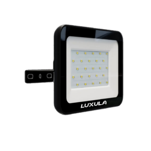 LUXULA LED Strahler 20W 1900lm Außenstrahler IP65 IK06 Fluter mit Schnellverbinder 4000K Neutralweiß Robuster Flutlichtstrahler Schwarz