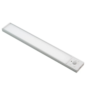 LUXULA LED Unterbauleuchte Akku CCT Warm -Kaltweiß Dimmbar Magnetische Schrankleuchte mit Bewegungsmelder Kabellos Küchenleiste Silber 30cm USB-C