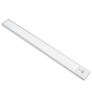 LUXULA LED Unterbauleuchte Akku CCT Warm -Kaltweiß Dimmbar Magnetische Schrankleuchte mit Bewegungsmelder Kabellos Küchenleiste Silber 40cm USB-C