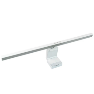 LUXULA Monitorleuchte Stufenlos Dimmbar CCT Warm- Kaltweiß Klemmleuchte 5W 250lm 2900-6200K Schreibtischlampe Homeoffice USB Weiß