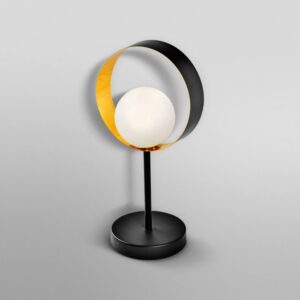 Ledvance Tischlampe Decor Memphis Schwarz-Gold 36
