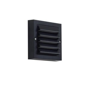 Lindby 2er Set LED Wandleuchte Außen Muro 10025747 Modern in Schwarz 1-flammig