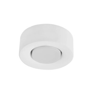 Lindby Deckenlampe Levia 10031105 in Weiß aus GipsTon 1-flammig GX53 Wohnzimmerleuchte