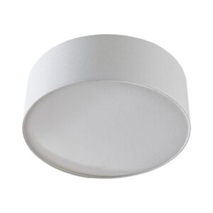 Lindby Deckenlampe Mariat 9624031 Modern in Weiß aus Textil 3-flammig E27 Wohnzimmerleuchte