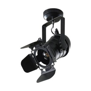 Lindby Deckenlampe Tilen 9624403 in Schwarz aus Metall 1-flammig E27 Wohnzimmerleuchte