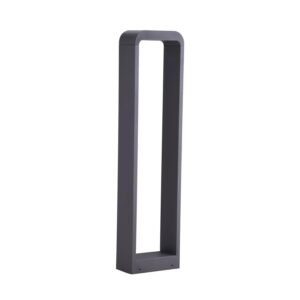 Lindby LED Außenleuchte Emima 9996025 Spritzwassergeschützt Modern in Schwarz aus Aluminium 1-flammig