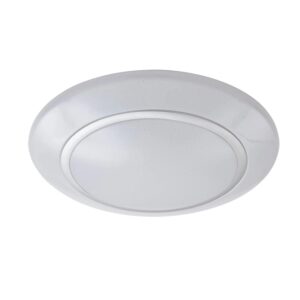 Lindby LED Deckenleuchte Felecina 10011134 Dimmbar mit Leselampe Modern in Weiß 1-flammig Wohnzimmerleuchte